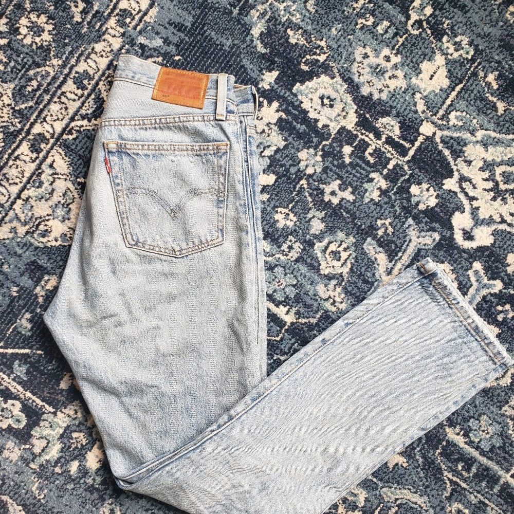 Levi's 501 Original Straight Leg Light Blue wash